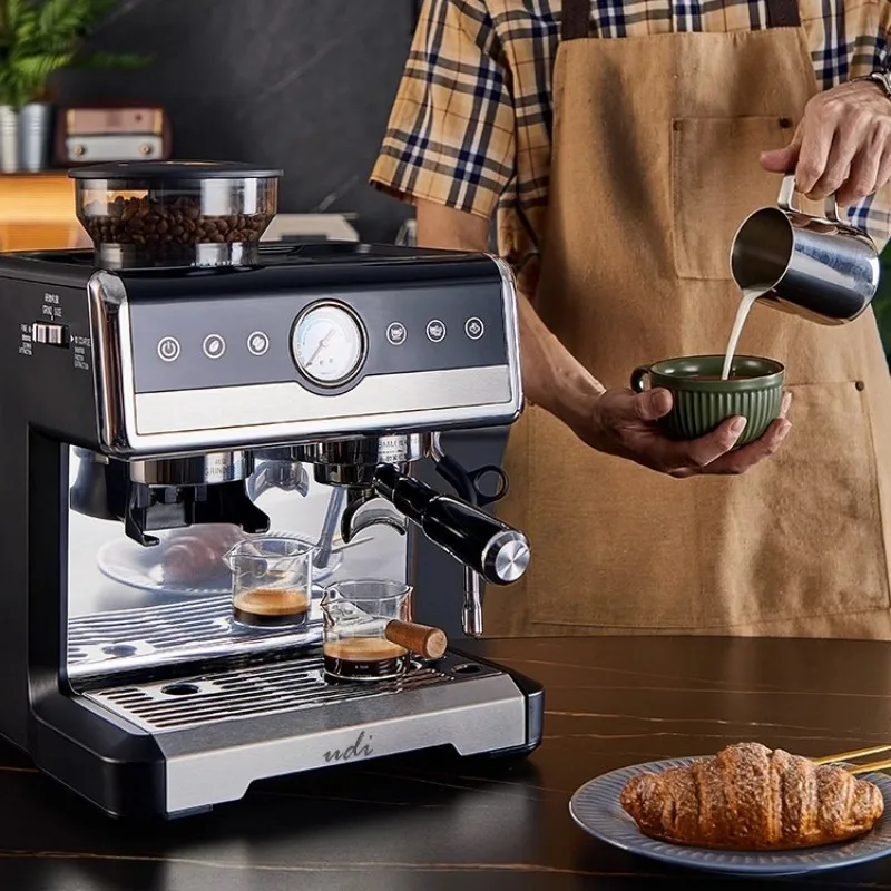 Полуавтоматическая итальянская кофемашина для эспрессо с двойным нагревом