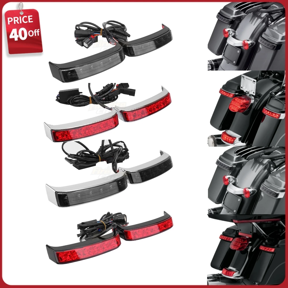 

Светодиодная подсветка для мотоцикла, задний фонарь для Harley Touring Road King Street Glide FLHR CVO Limited 14-22