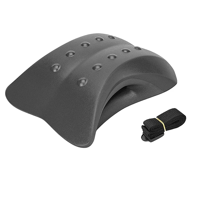 

Устройство для растяжки нижней части спины, устройство для поддержки поясницы, облегчение боли в позвоночнике, подушка для растяжки поясни...