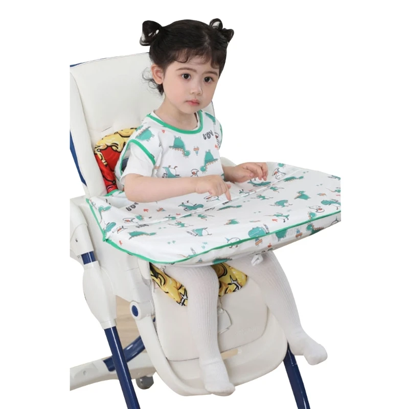 

Baby Coveralls Feeding Bib Bib Dining Chair Cover Sleeveless Drawing Bibs