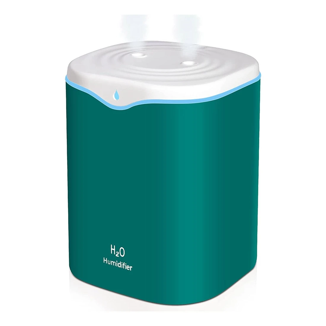 

Humidifiers for Bedroom, USB Portable Desk Humidifier, Quiet Ultrasonic Humidifier with 2 Mist Modes and 7-Color Light