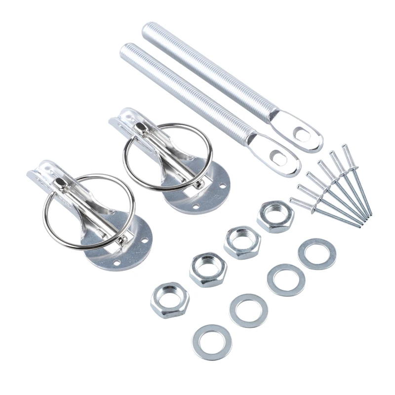 

Универсальные автомобильные аксессуары, крепление из алюминиевого сплава, штифт для капота, комплект замков для стайлинга автомобилей, комплект туночного замка, штифты для замка капота