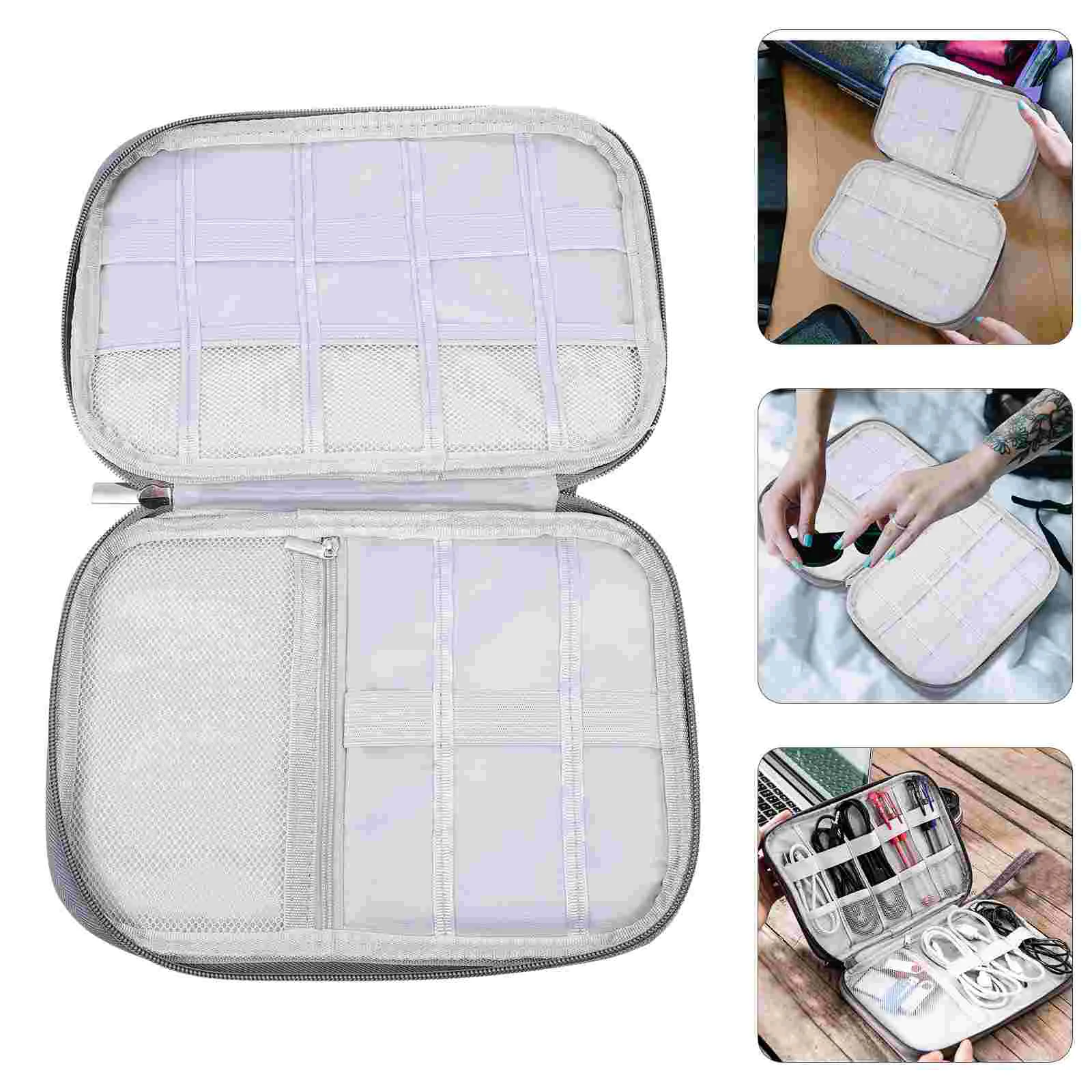 

Electronic Organizer Travel Case Charging Cable Organizer Tech Bag Organizer