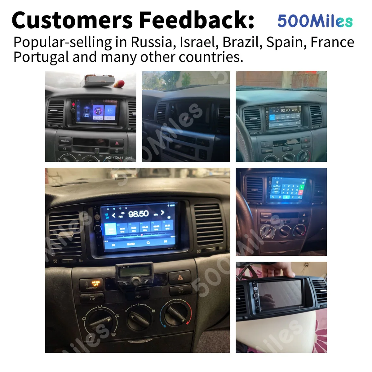 Автомобильный мультимедийный плеер для Toyota Corolla 2003-2006 автомобильный