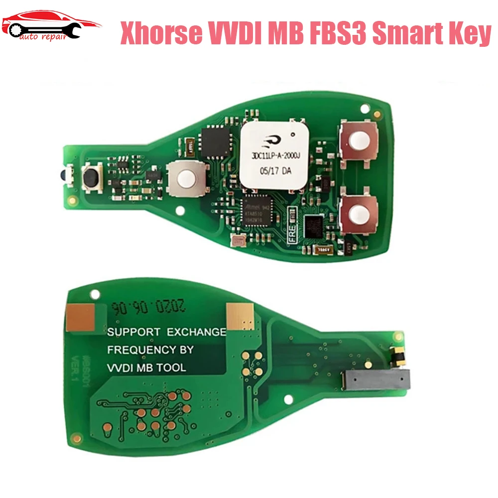 

Xhorse VVDI MB FBS3 BGA KeylessGo Smart Key 315MHZ/433MHZ for Ben-z W164 W166 W204 W207 W212 W221