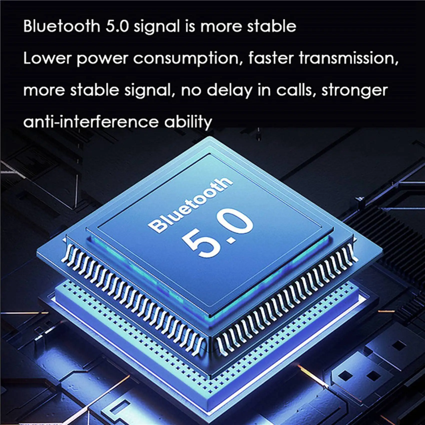 Водонепроницаемая с поддержкой Bluetooth 5 0 800 мА 2 шт