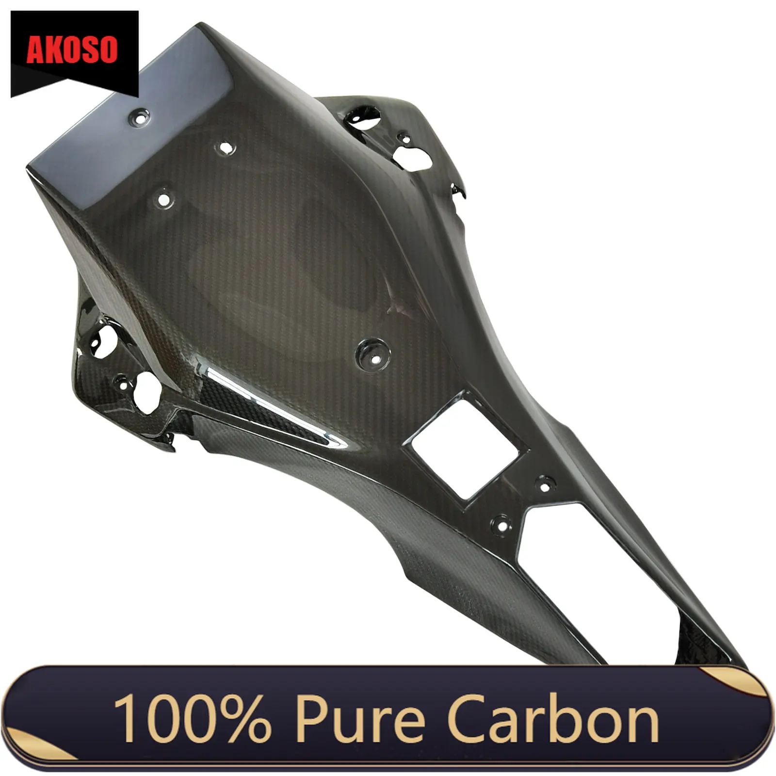 Панель заднего сиденья из углеродного волокна для Yamaha R6 2017 + аксессуары