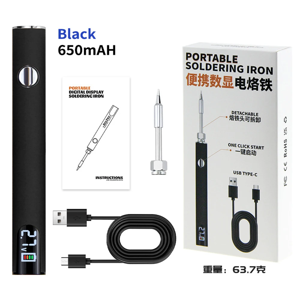 

Цифровой электрический паяльник USB 10 Вт