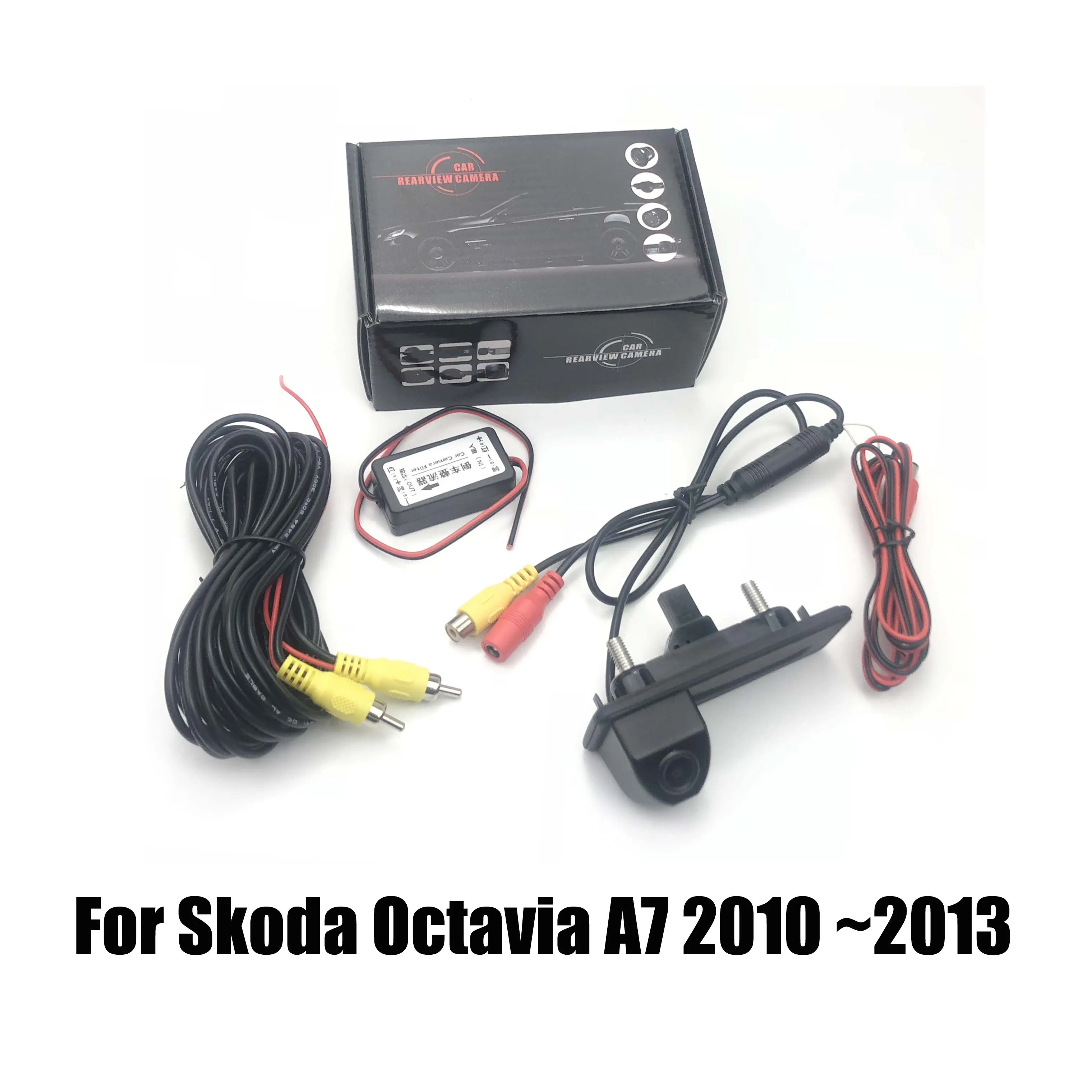 JIAYITIAN HD ручка багажника камера для Skoda Octavia A7 2010 2011 2012 2013 2014 2015 CCD HD камера заднего вида для парковки