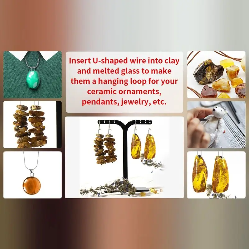 50-200 шт. U-образные крючки из вольфрамовой проволоки