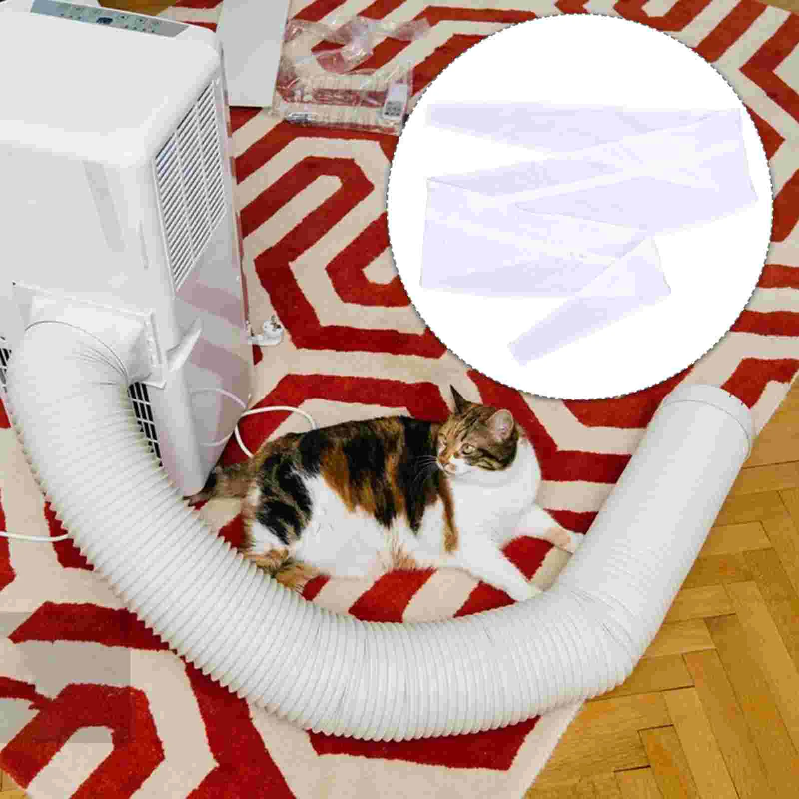 

Window Kit Seal Sealing Air Cloth Vent Conditioner Door Ac Sliding Portable Screen Balcony Plate Zipper Conditioning Parts Pvc