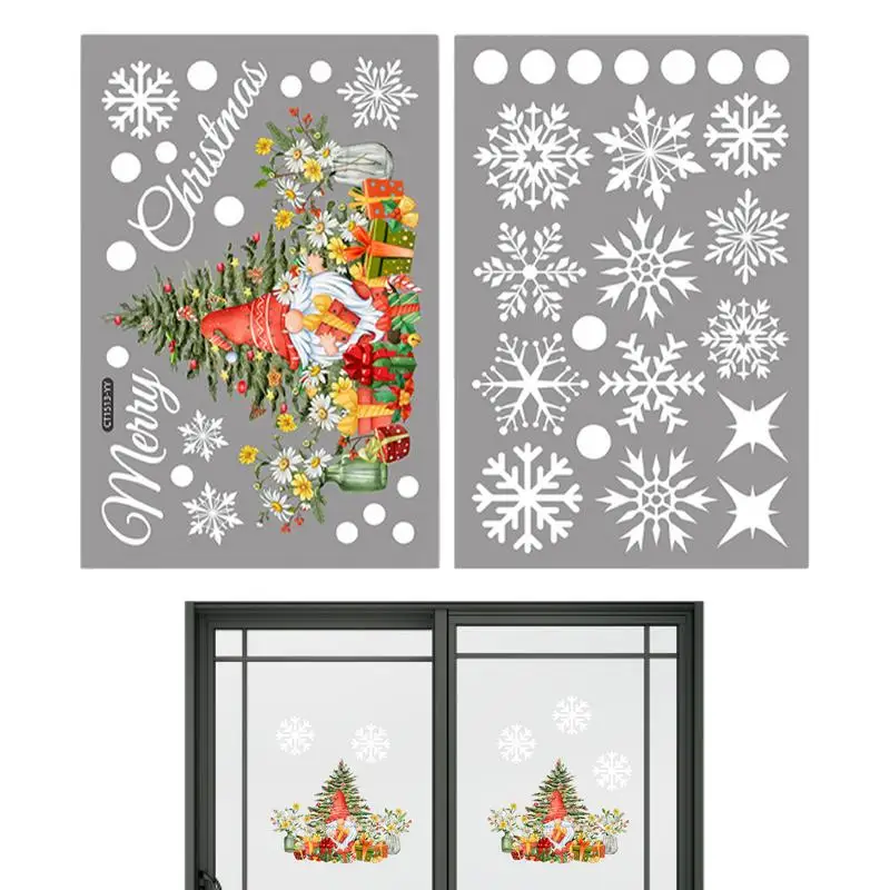 

Christmas Window Stickers Christmas Wall Sticker Kids Room Wall Decals Merry Christmas Decorations For Home New Year Stickers
