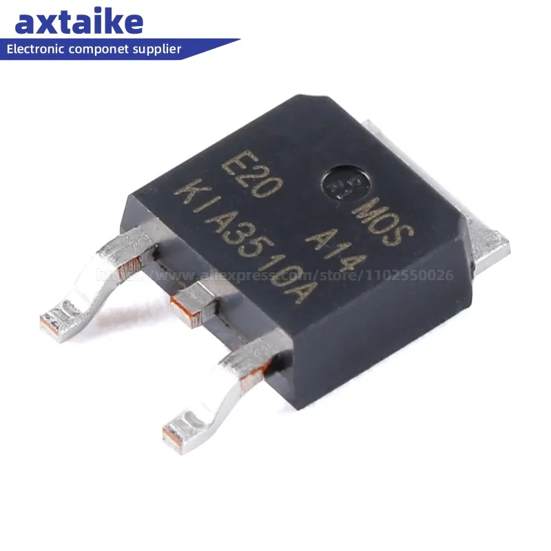 

5PCS KIA3510AD KIA3510A KIA3510 TO-252-2 75A 100V N-channel MOSFET Field-effect Transistor Chip Brand New Authentic