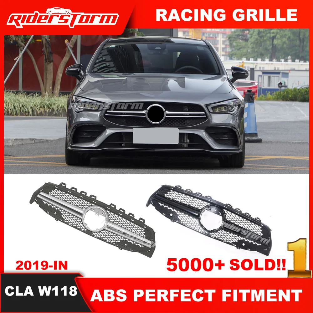 2020 + w118 CLA45 стильная решетка для mercede Cla Class W118 сменная гонок CLA CLA220 cla200 2019 |