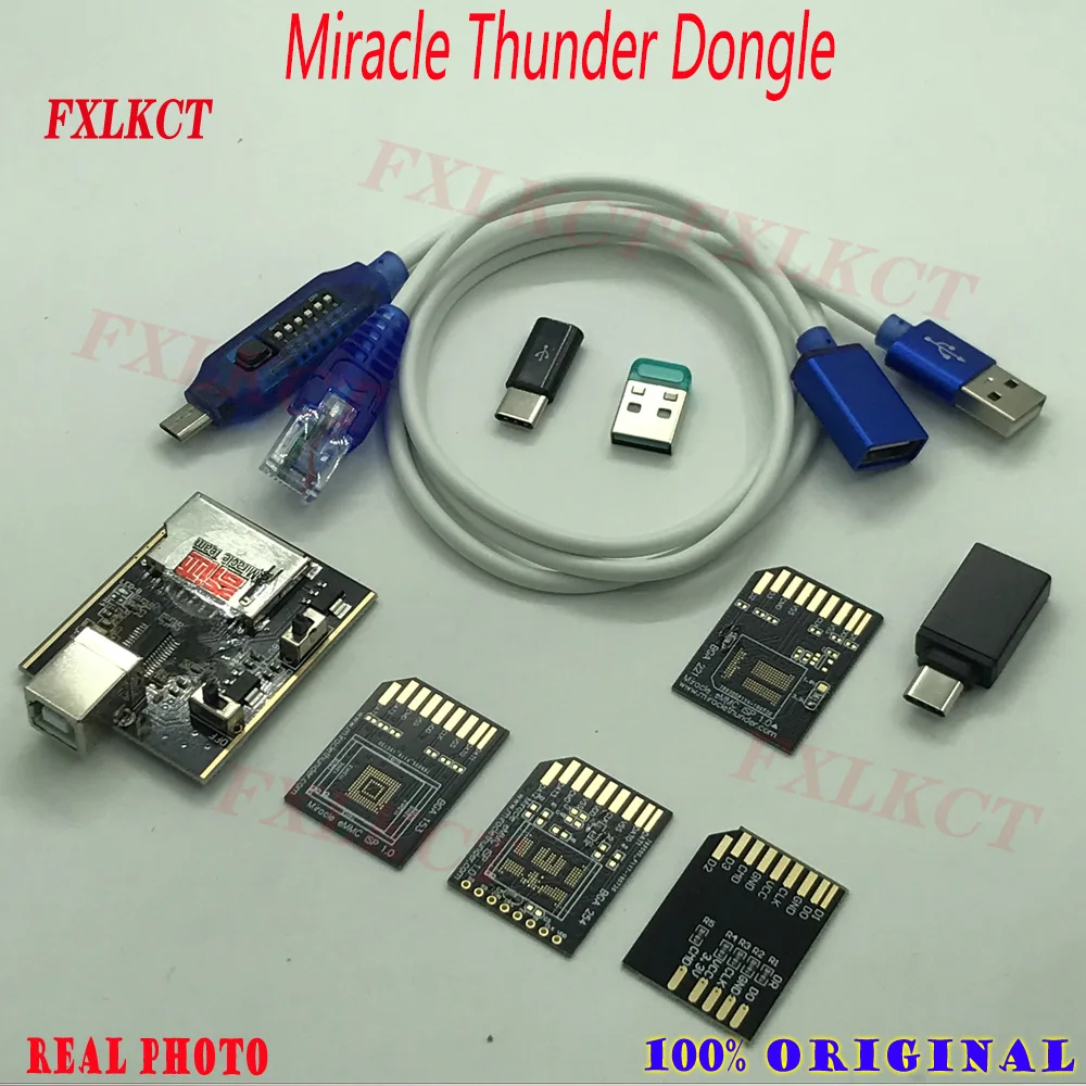 

Чудо-донгл грома/Чудо-донгл + кабель для полной загрузки + адаптер emmc/Волшебный донгл thunder pro не нужен микро-бокс и ключ