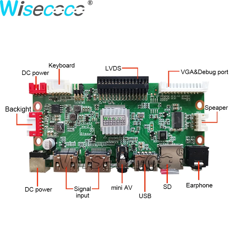 Tanie 24 Cal 1920*360 300nit Reklamy Bardzo Szeroki Rozciągnięty Pręt Wyświetlacz LCD Płyta Napędowa Cyfrowy Krawędzi Półki Wyświetlacz DV240FBM-NB0