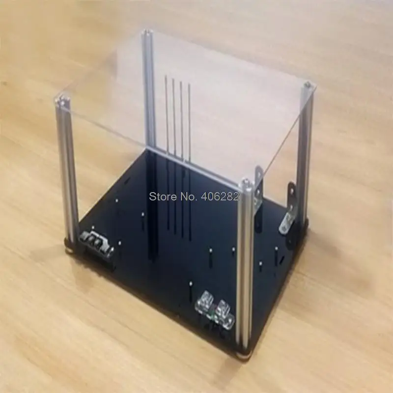 Полностью прозрачный акриловый чехол сделай сам для настольного ПК материнской