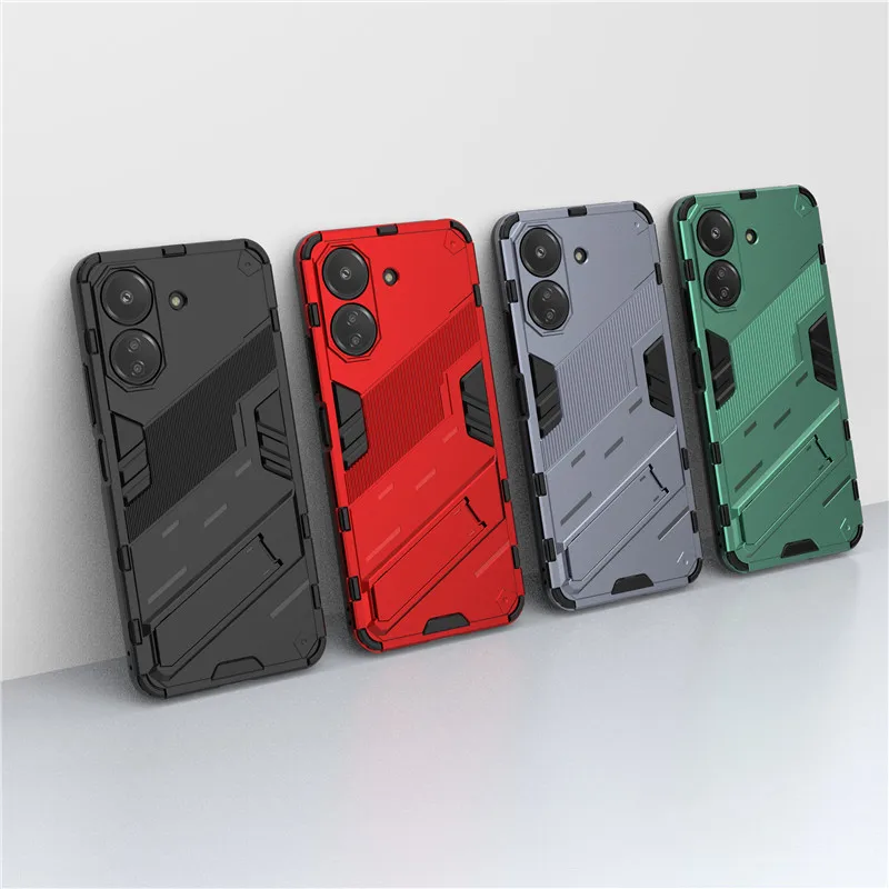 Чехол для POCO C65 Xiaomi C50 C55 чехол в стиле панк жесткий армированный кронштейн