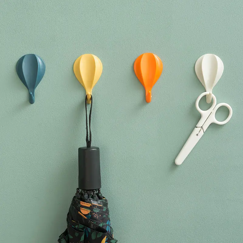 

4 шт. крючки креативный воздушный шар бесшовный липкий крючок бытовой пробойник-бесплатно Настенный подвесной за дверью