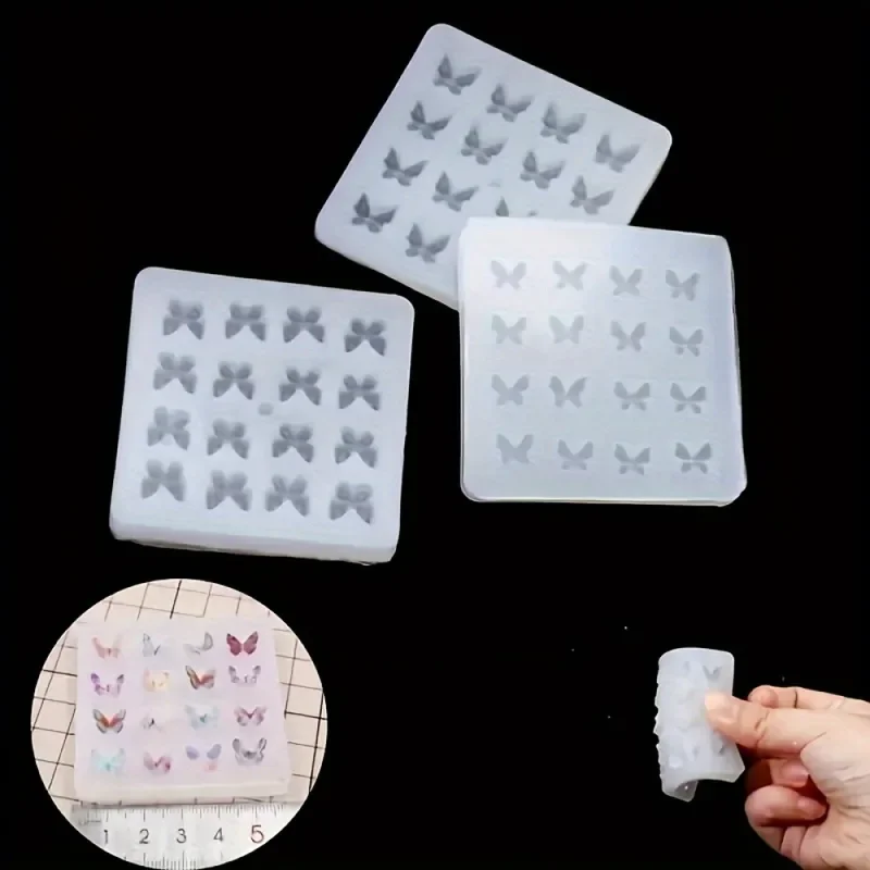 1 шт. силиконовая форма для украшений бабочка