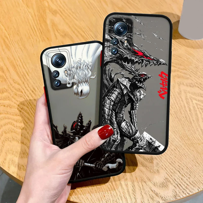 Светящаяся задняя крышка для Redmi Note аниме-дизайн матовый антибликовый