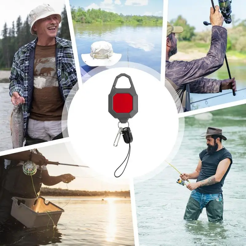 Креативный выдвижной брелок для рыболовной катушки рыбалки нахлыстом