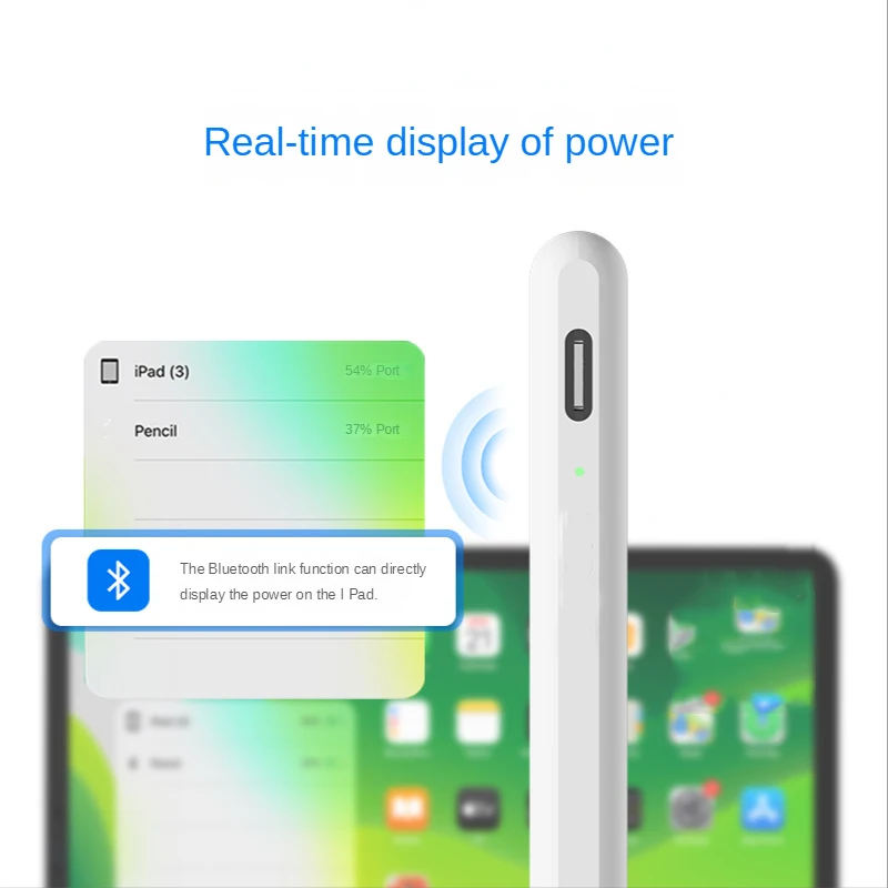 Карандаш для IPad Apple Pencil 2 Aieach 23го поколения, стилус для IPad 2022 2021 2020 2019 Air 5 Bluetooth