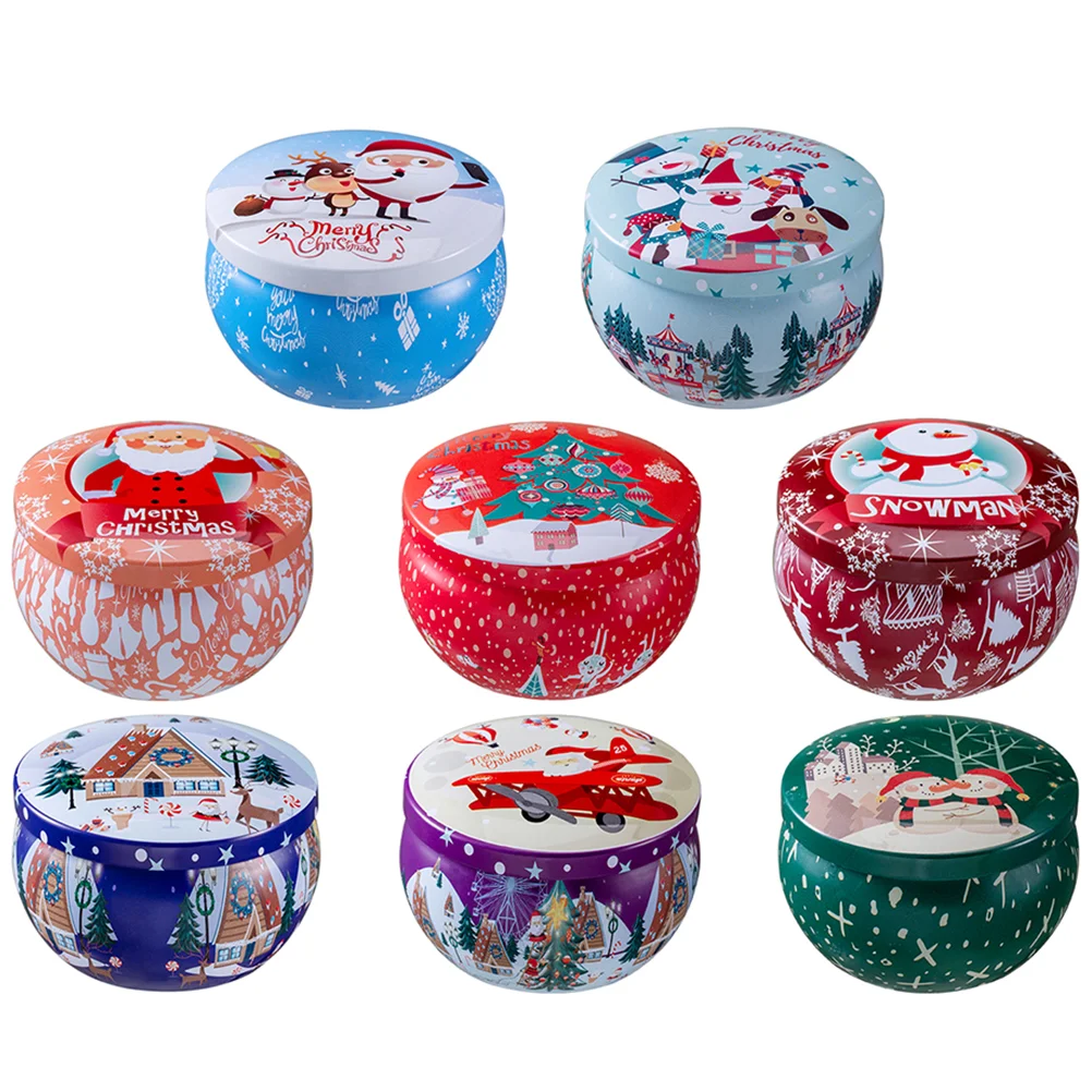 

Christmasscented Gift Set Giftshomearomatherapy Best Coworkers Fragrance Wax Jar Tin Travel Ornaments Friend Coworker Neighbor