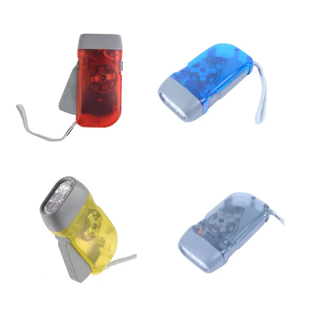 

Outdoor Flashlight Portable Hiking Fishing Night Emergency Torch Rechargeable Lantern Light Camper Travel Lighting Yellow