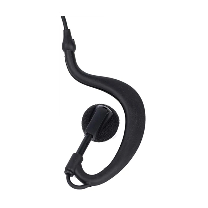 G Shape Headset with Mic and PTT for Sepura STP8000 STP8030 STP8035 STP8038 Walkie Talkie Two Way Radio