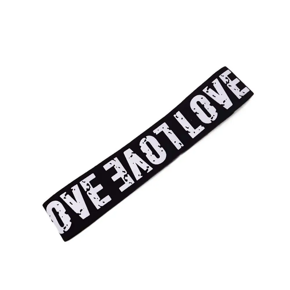 

Kid Accessories Letter Love Jazz Dance Hair Band Children Boys Girls Sweat Hair Band Hip Hop Hairband Sweatband Sports Headband