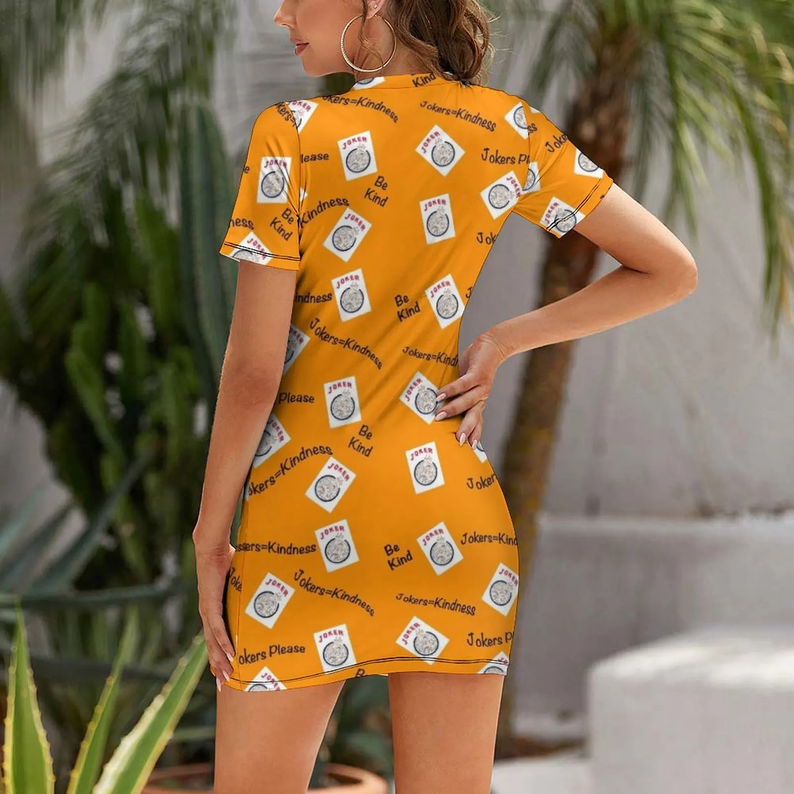 Джокеры Mah Jongg-Версия 9 платье с короткими рукавами платья для выпускного вечера