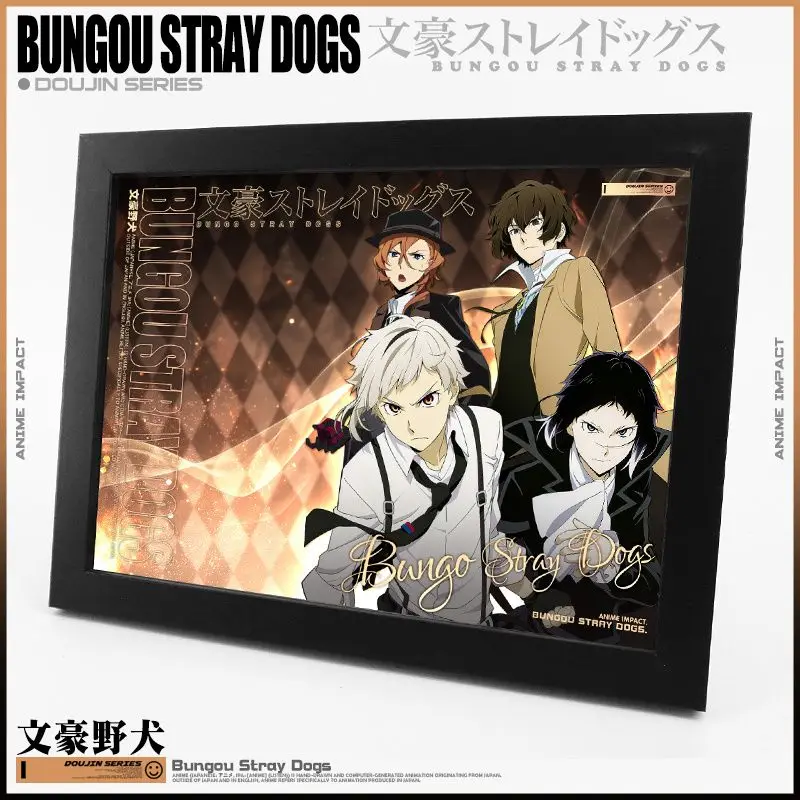 Bungo Stray Dogs dazai Osamu Nakahara Chuuya, вторичная анимация, периферийная фоторамка, креативные мультяшные настольные украшения, подарок (art.: 3920d43b89ffb) - 3920d43b89ffb