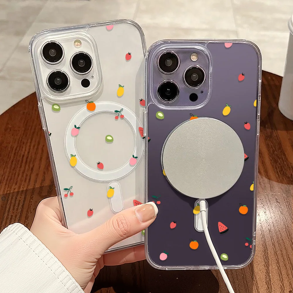 Чехол для iPhone 13 с поддержкой MagSafe, для iPhone 17 Pro Max, 11, 15, 16, 14, 12, 17 Air, 13, магнитный, с беспроводной зарядкой, прозрачный чехол для телефона. (art.: 3920da8cbb3bc) - 3920da8cbb3bc