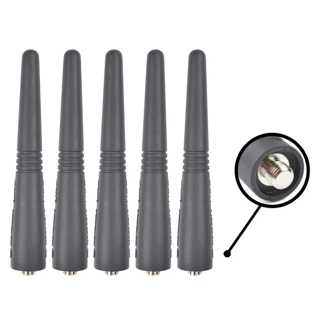 10PCS PMAE4002 3.5'' 400-470MHz UHF Antenna for CP185 CP200 CP200d HT750 HT1250 PR400 EP450 GP338 Two Way Radio