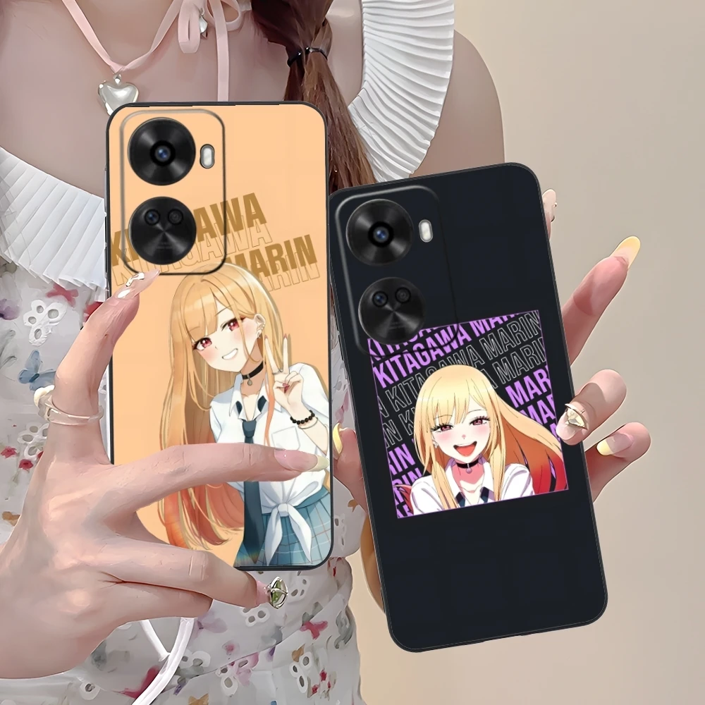 Цветной Чехол для мобильного телефона Марин Китагава Huawei Nova 12 11 10 9 8 7 Pro SE