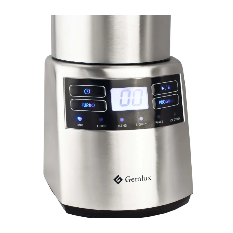 Блендер GEMLUX GL PB 788S (Мощность 1000 Вт объем 1 5 л стеклянный стакан с крышкой материал