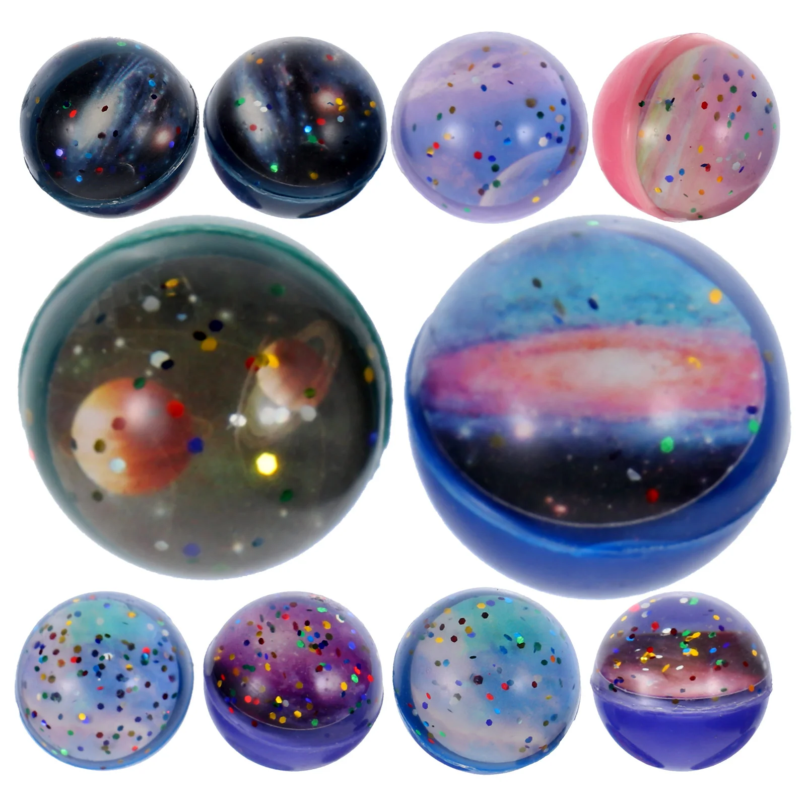 

10 Pcs Vending Machine Bouncy Balls For Birthday Bouncy Ballss Elastic Toys Bouncy Bulk Small Bouncing Colored Plastic Birthday