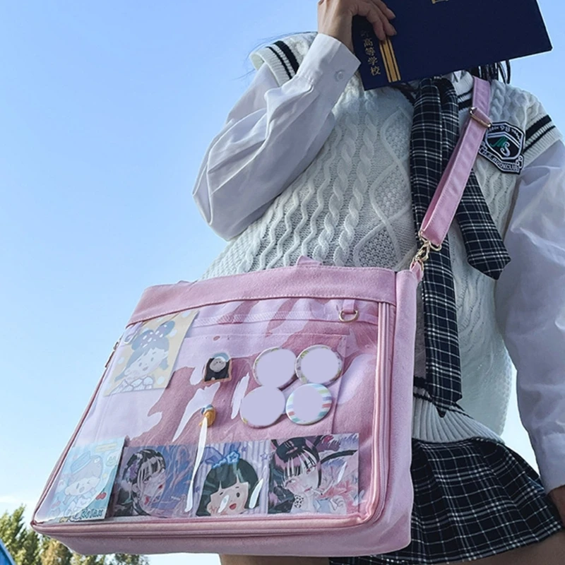 Сумка Harajuku Ita японские милые сумки на плечо JK для женщин и девочек большая