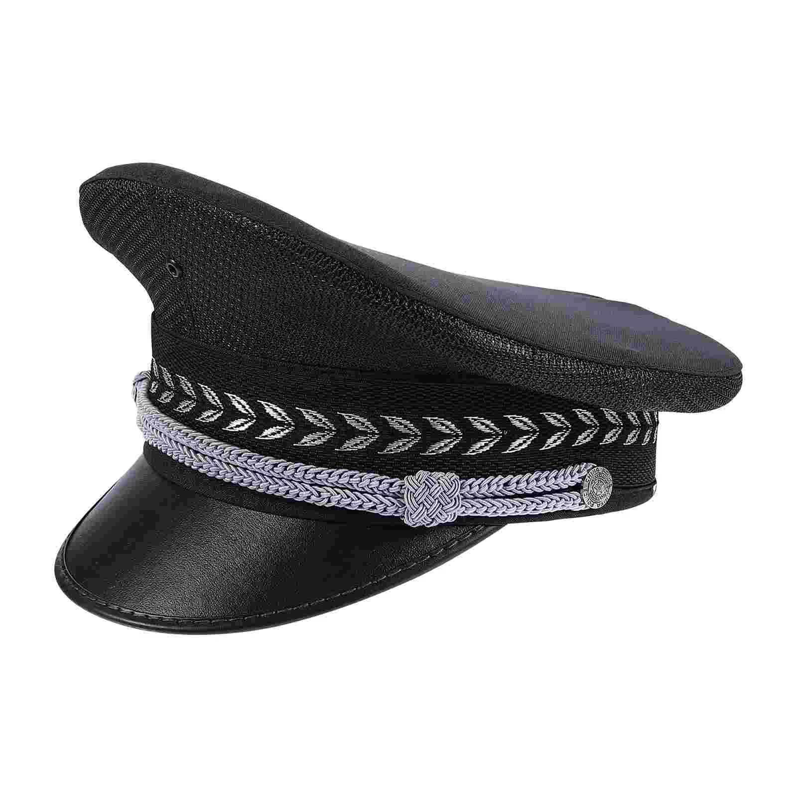 

Head Decor Men Cap Breathable Real Estate Guard Security Ladies Doorkeeper Hat