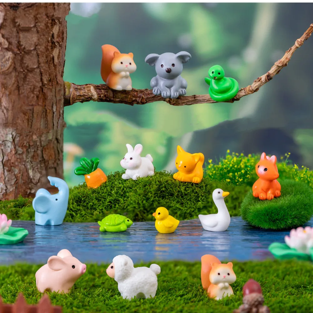 

Мини-фигурки животных KINGONEDOM, 17 шт