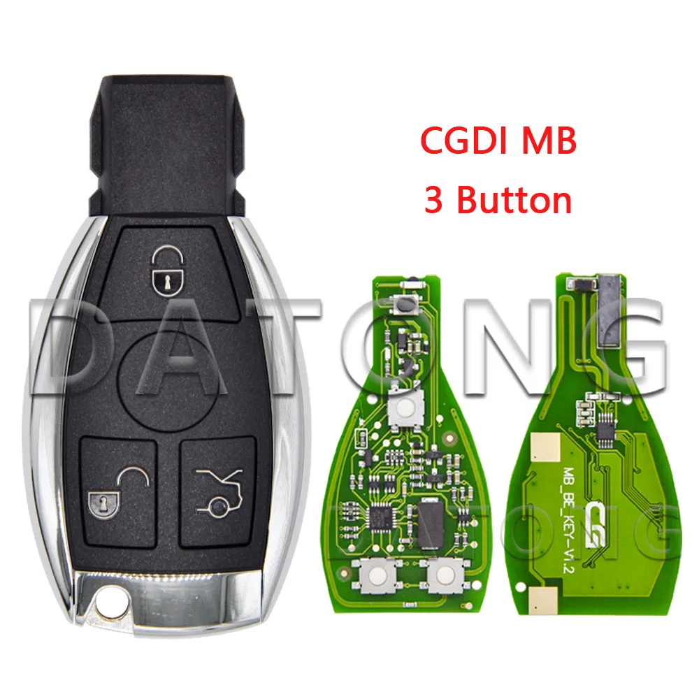 

Автомобильный ключ дистанционного управления Datong World CGDI для Mercedes Benz FBS3 BGA-NEC типа 315/433 МГц, не полностью Интеллектуальный без точек