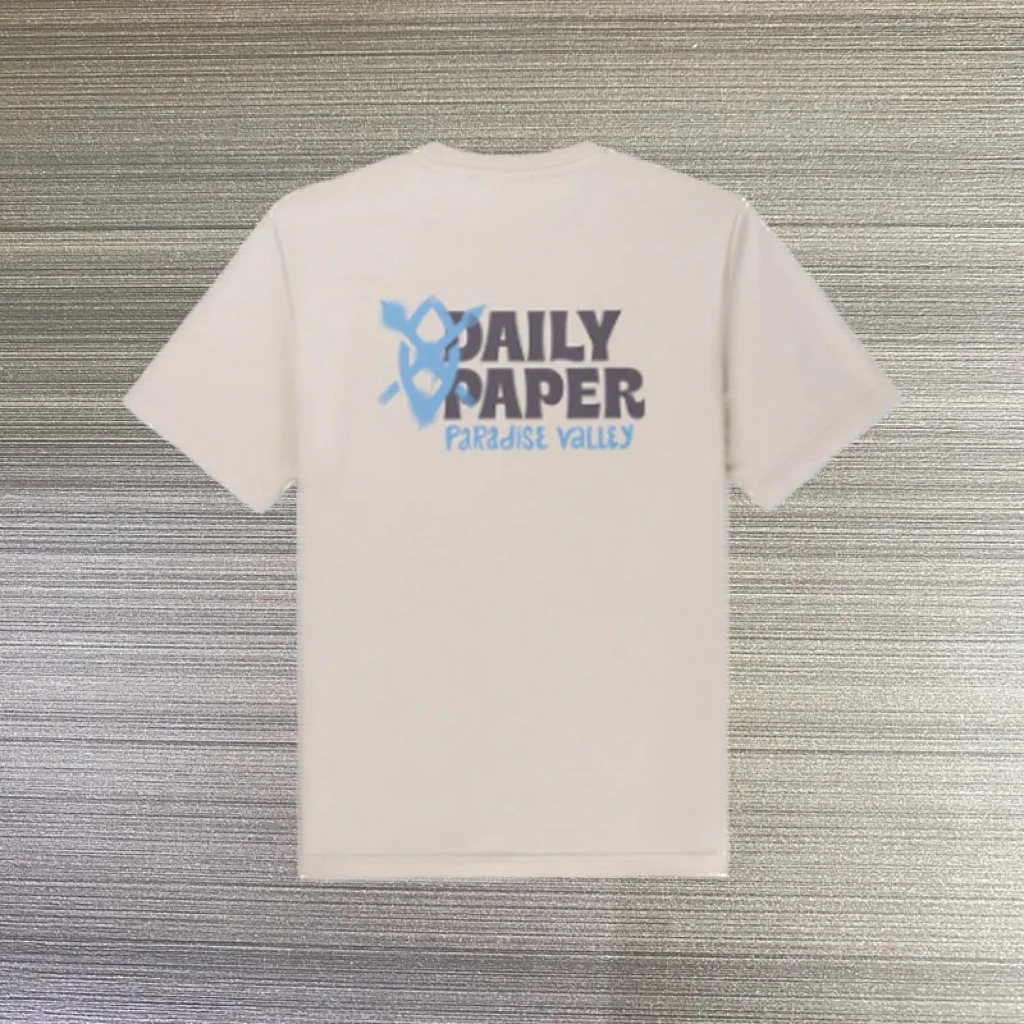 

23ss New Daily Paper Short Sleeve Tee Fashion Casual Loose Men Women Summer Soft O-neck Daily Paper T-shirt Tops Tees