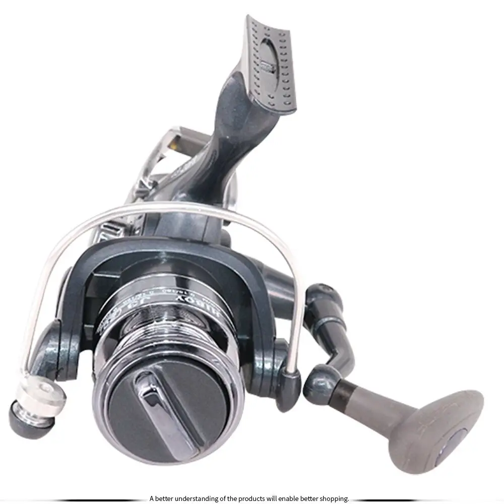 

DEUKIO Spinning Fishing Reel Front and Rear Drag System Gear Ratio 5.1:1/5.5:1 Max Drag 8KG Freshwater Carp Reel