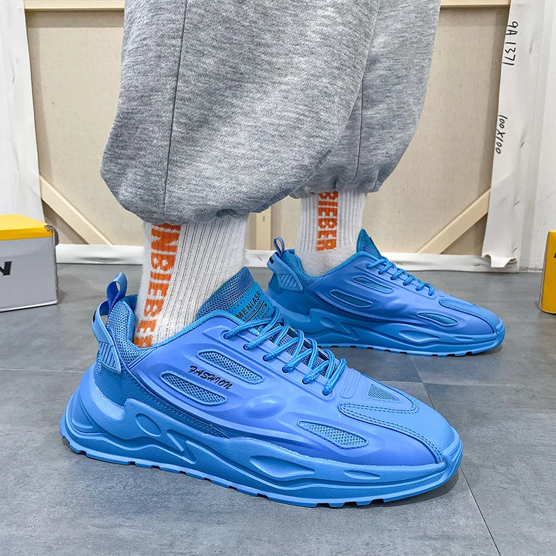 

Кроссовки мужские/женские трикотажные дышащие, спортивная обувь для бега/ходьбы/спортзала, повседневные Черные