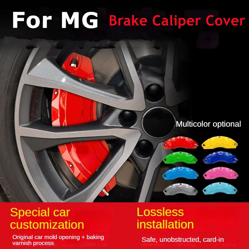 

For MG Car Brake Caliper Cover Aluminum Front Rear Fit Morris Garages ZS EV HS Extenger V80 MG3 MG5 MG7 3 5 6 7