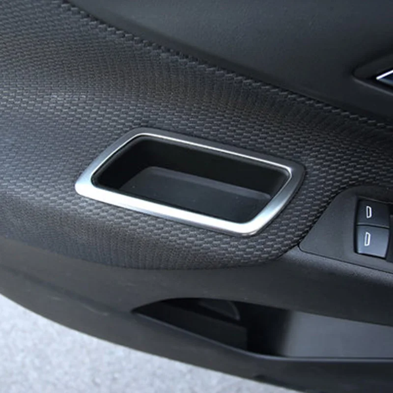 

My Good Автомобильная Внутренняя дверь ящик для хранения декоративная рамка Крышка отделка для Chevrolet Holden Equinox 2017 2018 автомобильные аксессуары