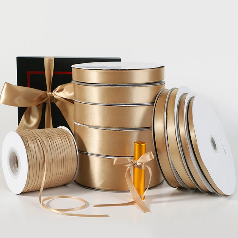 

25 Yards/Roll Silk Satin Ribbons Gift Wrapping Decoration Gift Box Ribbons DIY Handmade Supplies Ribbon 6/10/12/15/20/25/40/50mm