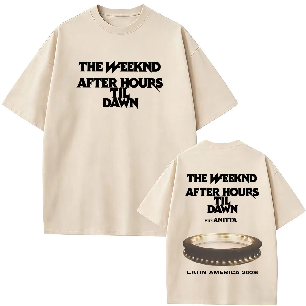 Футболка мужская The Weeknd After Hours Til Dawn с принтом Playboi Carti Tour 2026, модная хип-хоп футболка в стиле поп-музыки, уличная одежда для мужчин (art.: 3920dba2cfd1e) - 3920dba2cfd1e