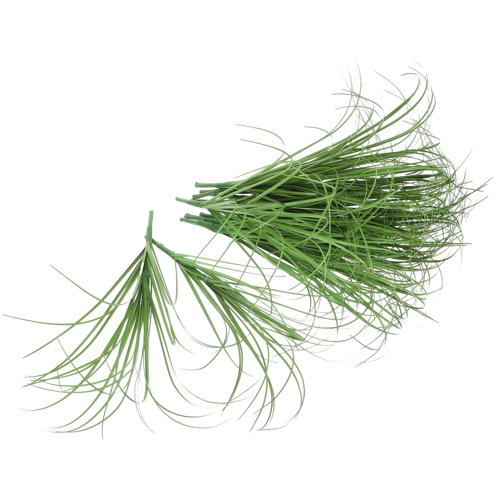 12 шт. веточки искусственный зеленый стебель поддельные сорняки модель травы